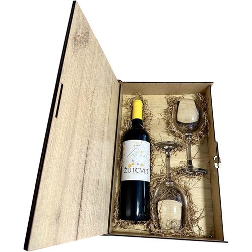 Aleksić Žuti Cvet Gift Box 2 ča&amp;scaron;e Slike