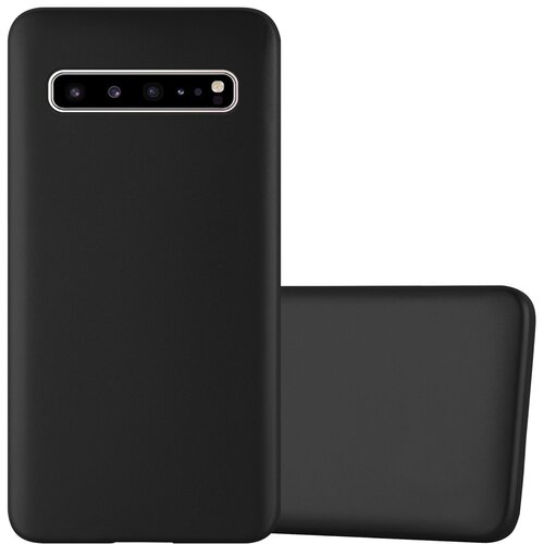 Cadorabo Case, združljiv s Samsungom v kovinski črni barvi - za&amp;scaron;čitni pokrov iz fleksibilnega silikona TPU, (20588511) Slike