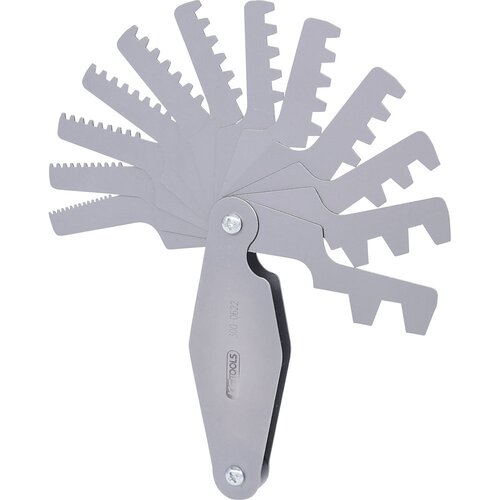 Ks Tools Jekleno trapezno merilo za navoje, za navoj 30°, 2 - 12 mm Cene