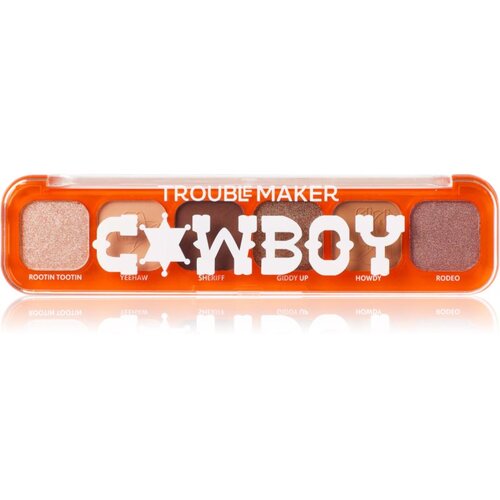 Trouble Maker Little Trouble paleta sjenila za oči nijansa Cowboy 9 g Cijene