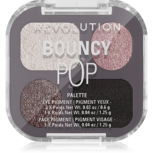 Revolution Bouncy POP Palette paleta sjenila za oči nijansa Moonlight 1 kom Slike