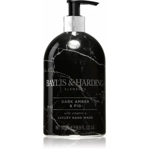 Baylis & Harding Elements Dark Amber & Fig tekući sapun za ruke 500 ml