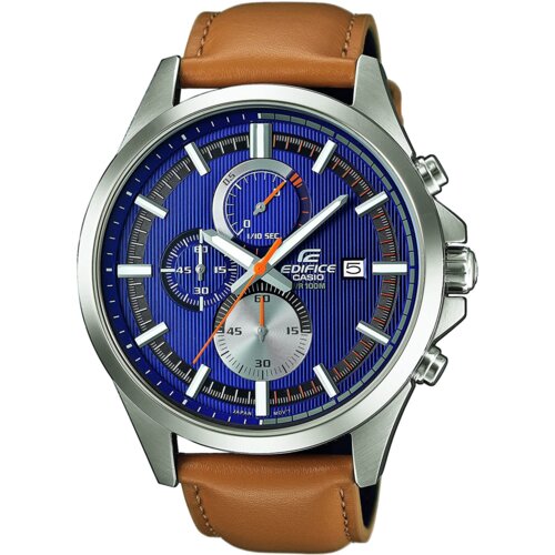 Casio Mu&amp;scaron;ki sat Edifice braon-plavi Slike