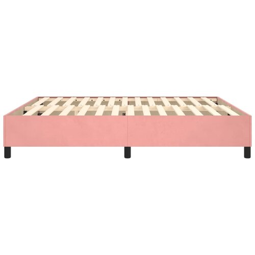  Okvir za krevet s oprugom ružičasti 180x200 cm bar&amp;scaron;unasti Slike