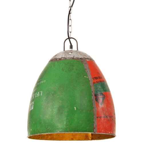  Industrijska viseča svetilka 25 W večbarvna okrogla 42 cm E27, (22126032) Cene