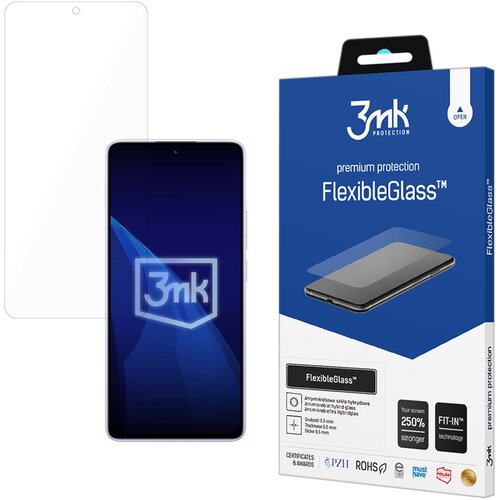 3mk FLEXIBLEGLASS ZA REDMI NOTE 14 5G GLOBALNA ZA&amp;Scaron;ČITA ZASLONA IZ KALJENEGA STEKLA, (5000334238) Slike