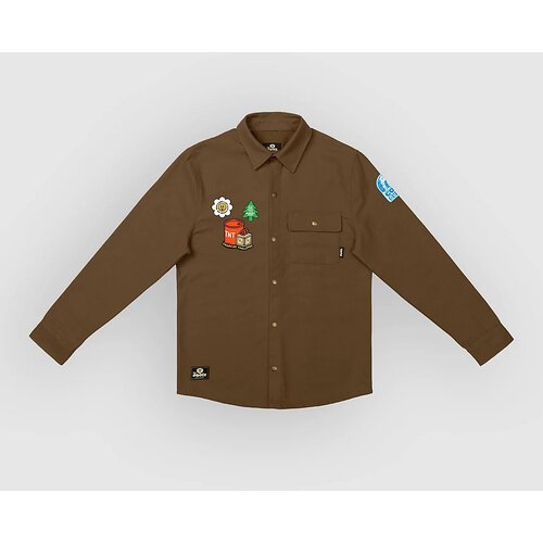 The Dudes Campfire Shirt coffee liqueur Slike