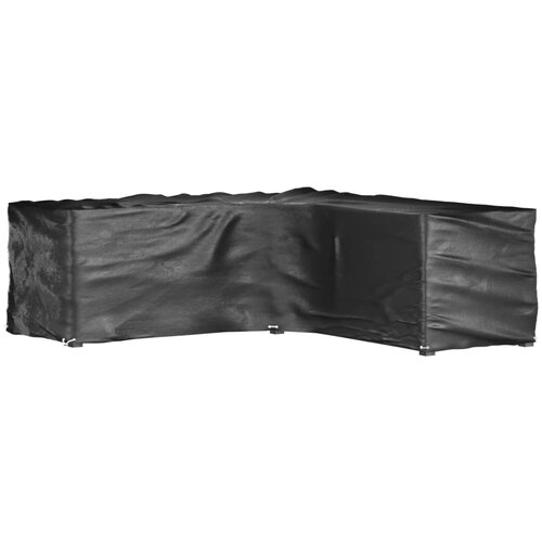 VidaXL Prevleka za vrtno pohi&amp;scaron;tvo L oblike 16 obročkov 285x285x90 cm Slike