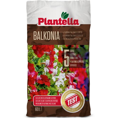 Plantella substrat za rože balkonia (60 l) Cene