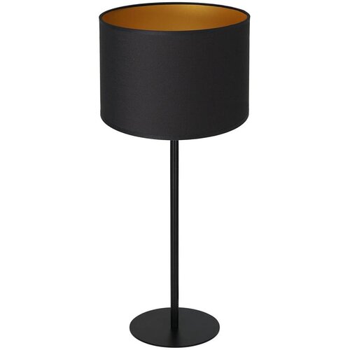  Stona lampa ARDEN 1xE27/60W/230V prečnik 25 cm crna/zlatna Cene