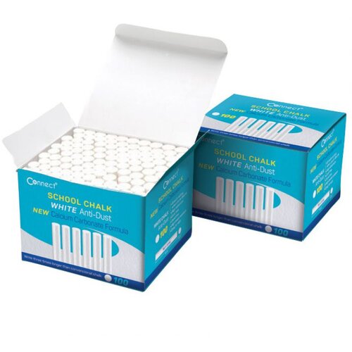  KREDA &Scaron;KOLSKA OKRUGLA BESPRA&Scaron;NA FI-12 MM DEBLJA PK100 CONNECT BIJELA Cene