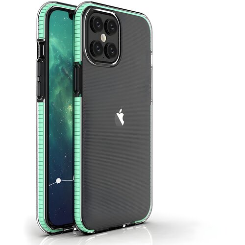 IZMAEL.eu Ovitek Spring clear TPU za Apple iPhone 12 Pro Max - Svetlo zelena Cene