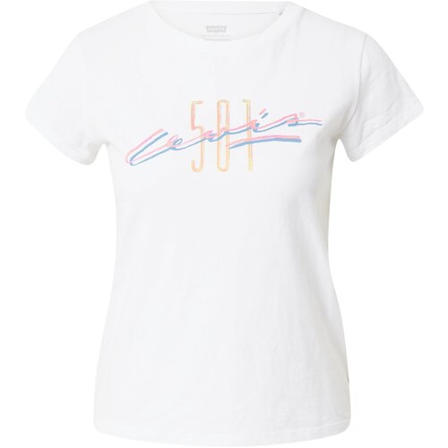 Levi's WHITE WOMEN'S SHORT SLEEVE T-SHIRT Cene