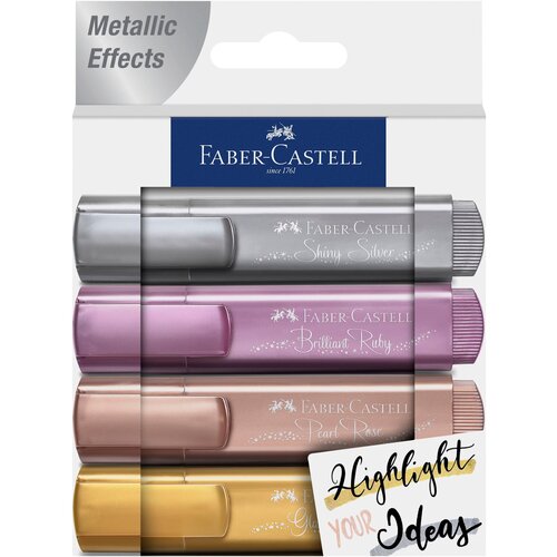Faber-Castell Metalik markeri Faber-Castell 4 kom (Set markera) Slike