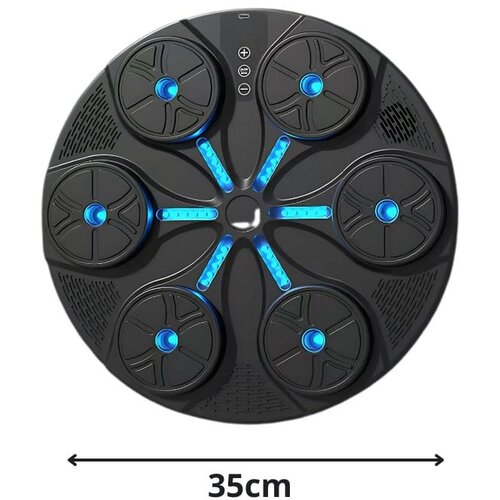  LED interaktivni boksarski &amp;scaron;čit MMA trenerska glasba USB 35cm in rokavice Slike