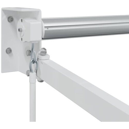  Sklopiva konstrukcija tende Bijeli 350 x 250 cm Aluminij Slike