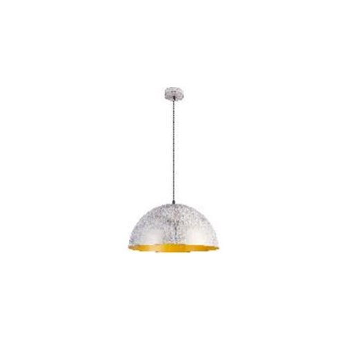  Visilica, metal, bijela, zlatna, 1xE27 60W 230V Slike