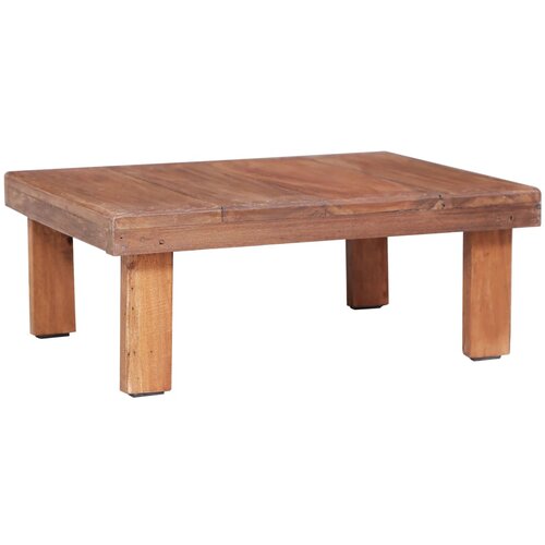 vidaXL Klubska mizica 60x45x23 cm trden predelan les Cene