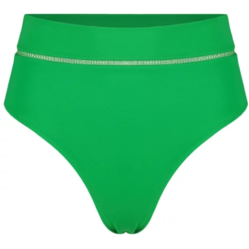 Trendyol Bikini Bottom - Green - Plain