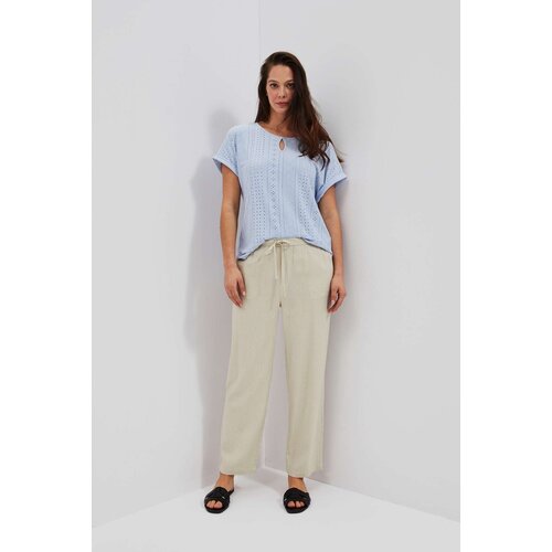 Marisse Women's Trousers L-Sp-4029 L.Beige Cene