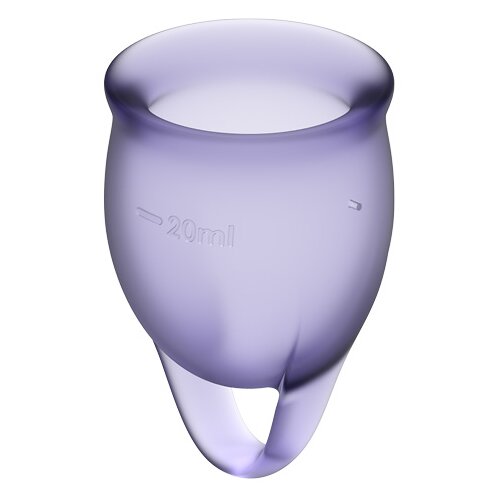 Satisfyer Set menstrualnih skodelic - Feel Confident, lila Cene