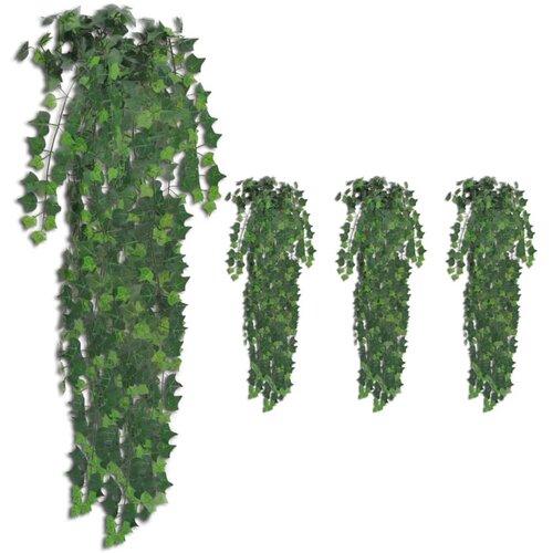 vidaXL umjetni grmovi bršljana 4 kom zeleni 90 cm Cijene