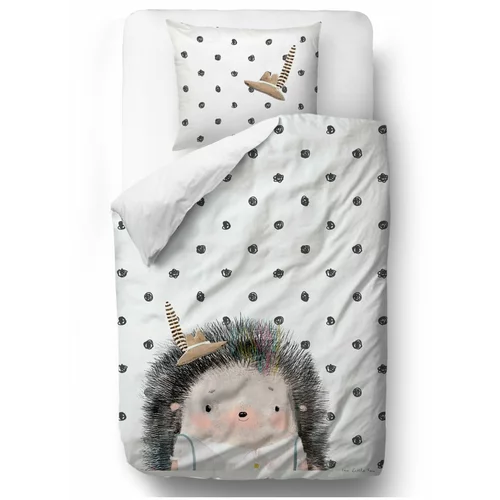 Mr. Little Fox Bombažno posteljno perilo Hedgehog Boy, 140 x 200 cm