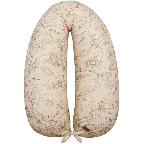 Kikka Boo Jastuk za trudnice i dojenje 2in1 Secret Garden Beige Slike