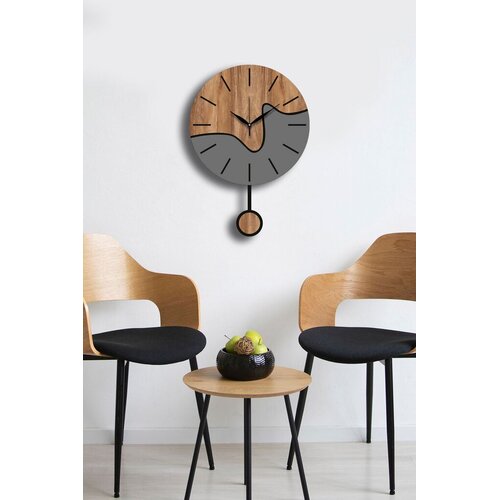 Wallity Zidni sat Vlnt109, 34x48 cm, Orah-siva Cijene