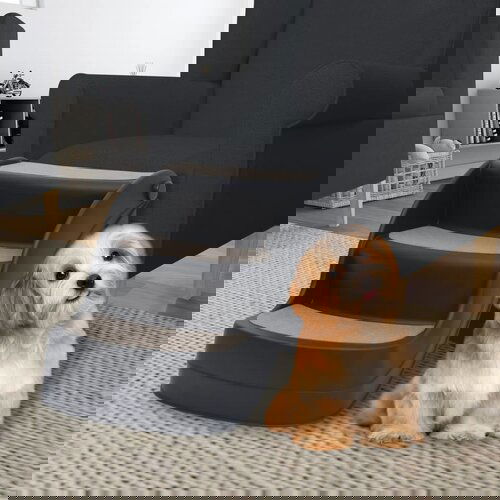 vidaXL 3 sklopive stepenice za pse crne Cijene