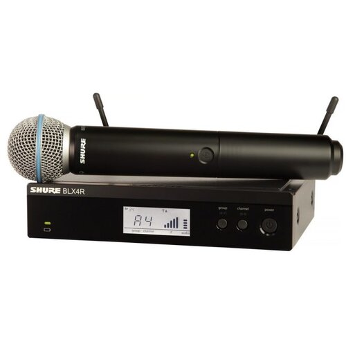 Shure BLX24R/B58-K14 Ročni dinamični daljinski mikrofon - - Audio-Kondric Cene