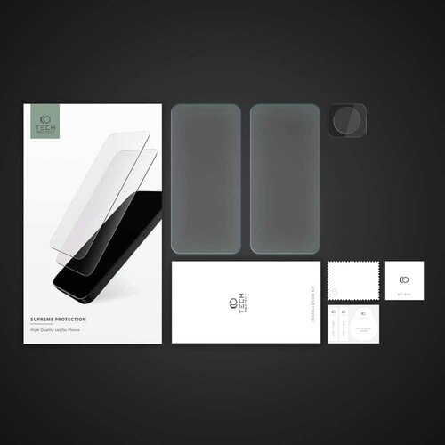TECH-PROTECT SUPREME SET KALJENO STEKLO+STEKLO ZA KAMERO ZA XIAOMI 12T PRO CLEAR Slike