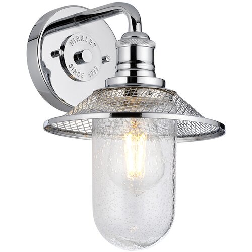 Quintiesse Rigby Stenska svetilka Hinkley z 1 lučjo, polirani krom, IP44, (22099117) Cene