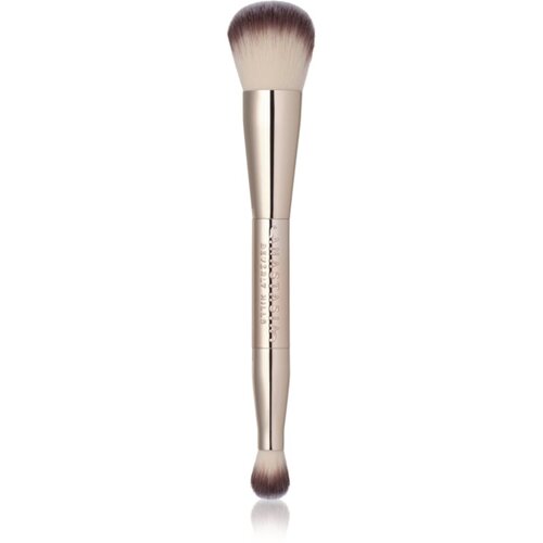 Anastasia Beverly Hills Impeccable Foundation &amp;amp; Face Brush obojestranski univerzalen make-up čopič 1 kos Slike