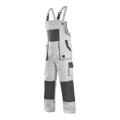 Canis Radne pantalone na tregere luxy robin belo-sive vel.60 ( 55241 ) Cene