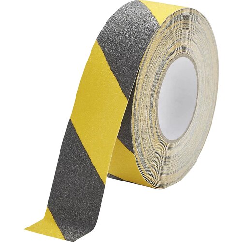 Durable Protizdrsni trak DURALINE® GRIP, DxŠ 15 m x 50 mm, rumene/črne barve Cene