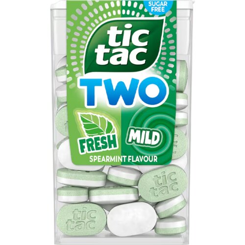 Tic Tac Bombone Two spearmint 38g Slike