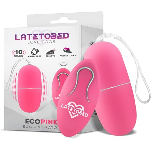 LATETOBED Ecopink Vibrating Egg with Remote Control Pink Cijene