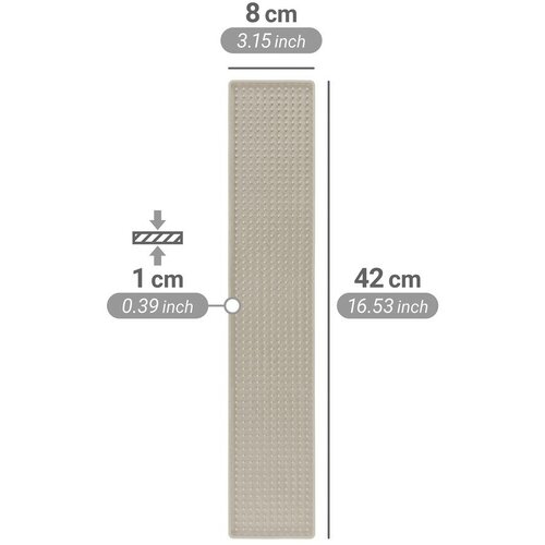 Wenko Bež plastična odcejalna podloga 42x8 cm Slim &amp;ndash; Slike