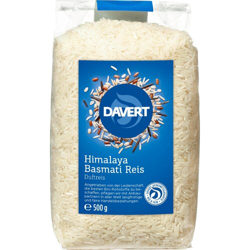 Davert Bio Himalaya basmati bijela riža - 500 g Cijene
