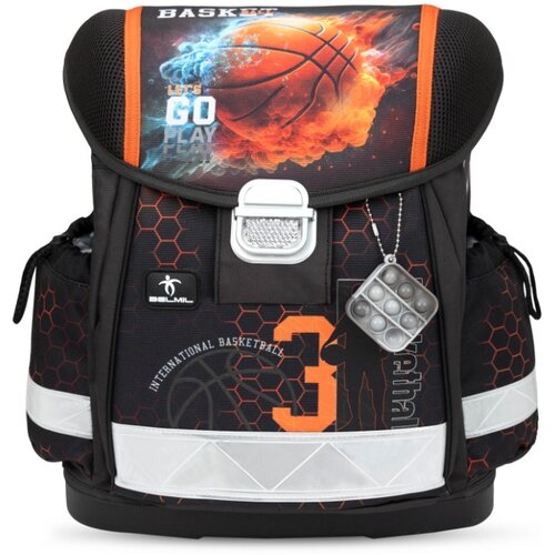 Belmil Ranac za &scaron;kolu Classy 403-13 Basket Inferno 32x19x36cm Cene