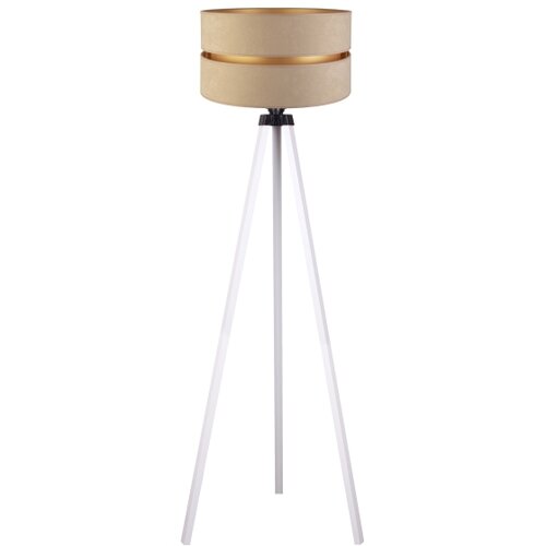  duolla - podna lampa duo 1xE27/60W/230V prečnik 44 cm bež/bela Slike