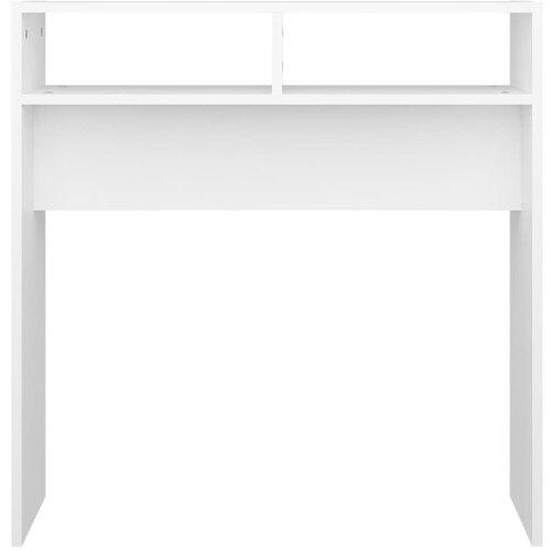  Konzolni stol bijeli 78 x 30 x 80 cm od konstruiranog drva Slike