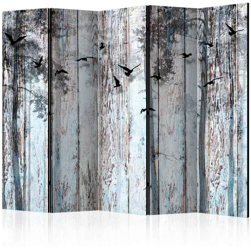  Paravan u 5 dijelova - Rustic Boards II [Room Dividers] 225x172 Slike