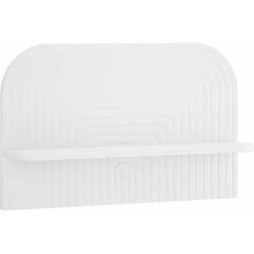  Zidna polica 2 kom. Bijela 60 x 13,5 x 37,5 cm Prerađeno drvo Slike