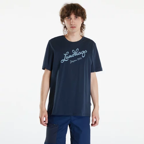 Lundhags Majica Järpen Logo T-Shirt M Deep Blue XL