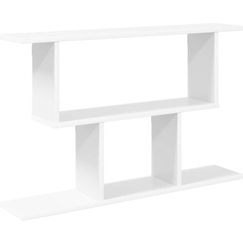 vidaXL Zidna polica Bijela 80 x 15 x 50 5 cm Konstruirano drvo - Bijela Cene