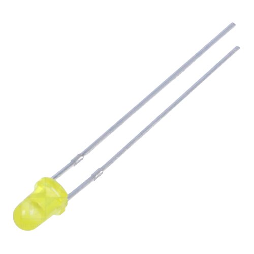  LED dioda žuta 3mm 2.6V Cene