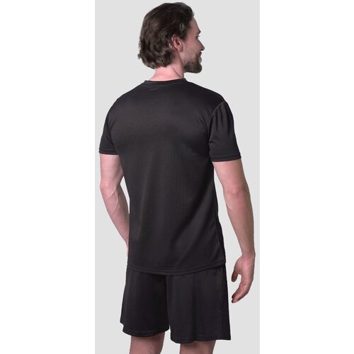 GymBeam Majica Mesh Essence Black Slike