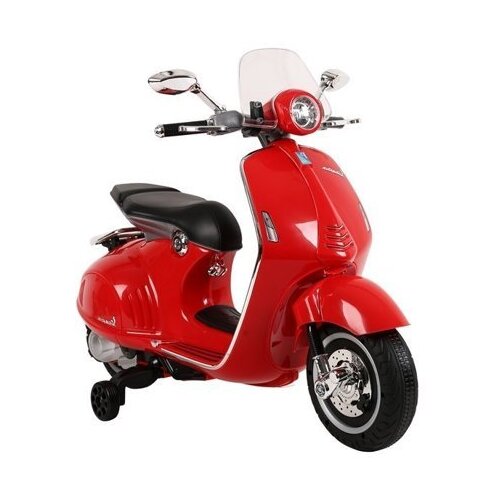 Lean_Toys Otro&amp;scaron;ki Skuter Na Akumulator Vespa GTS Rdeča Slike